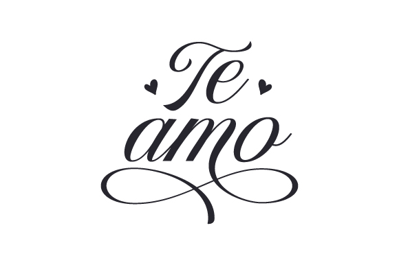 I Love You in Spanish Te Amo