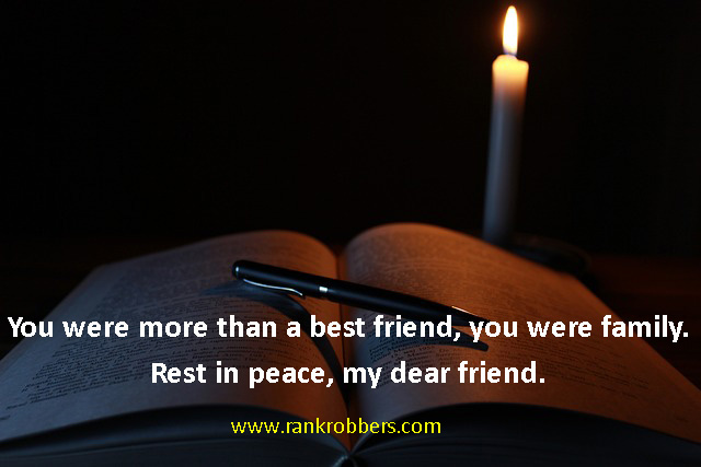 Friend Death Quotes