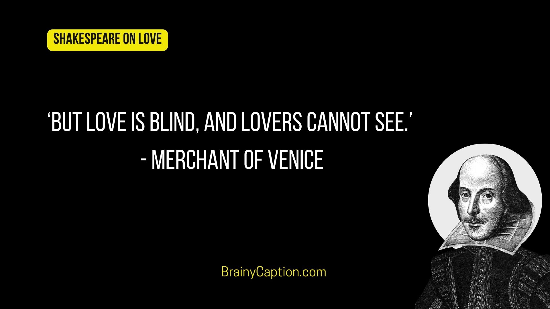 Shakespeare quotes on self love from Merchant of Venice