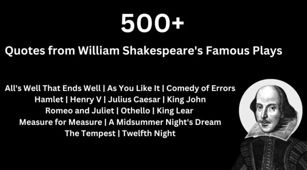 William Shakespeare Quotes